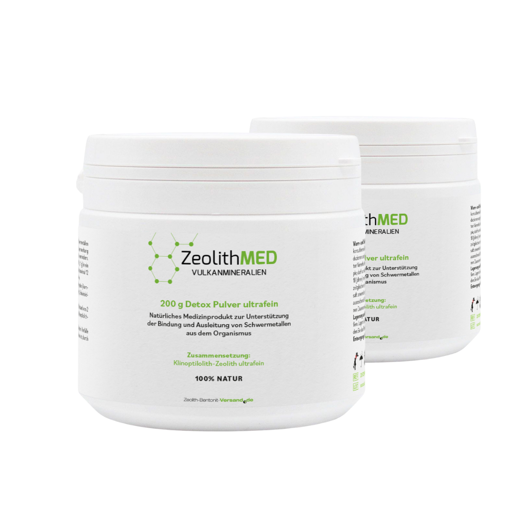 2x Zeolith Ultrafein 200g