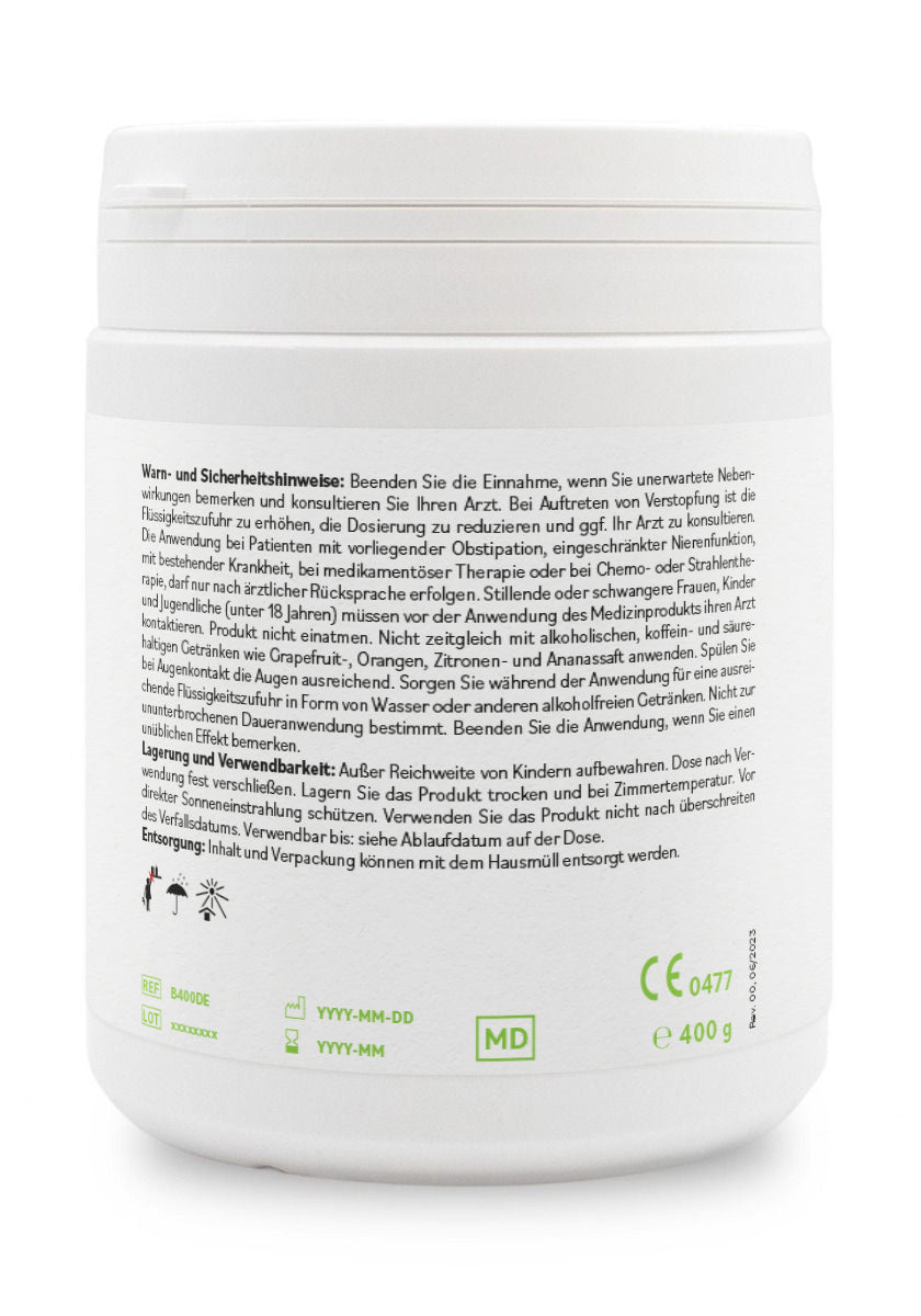BentonitMED detox powder 400g, medical device with CE certificate