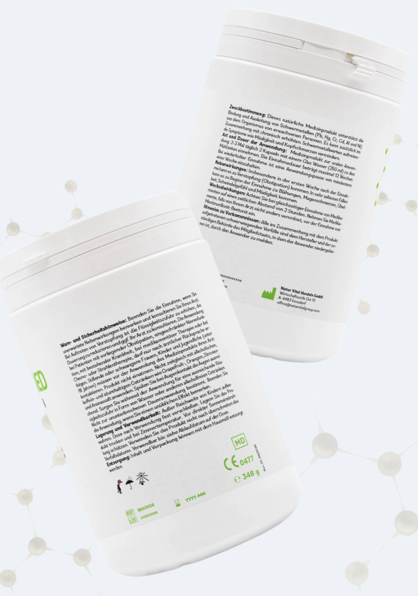 BentonitMED 600 capsule detox, dispositivo medico con certificato CE