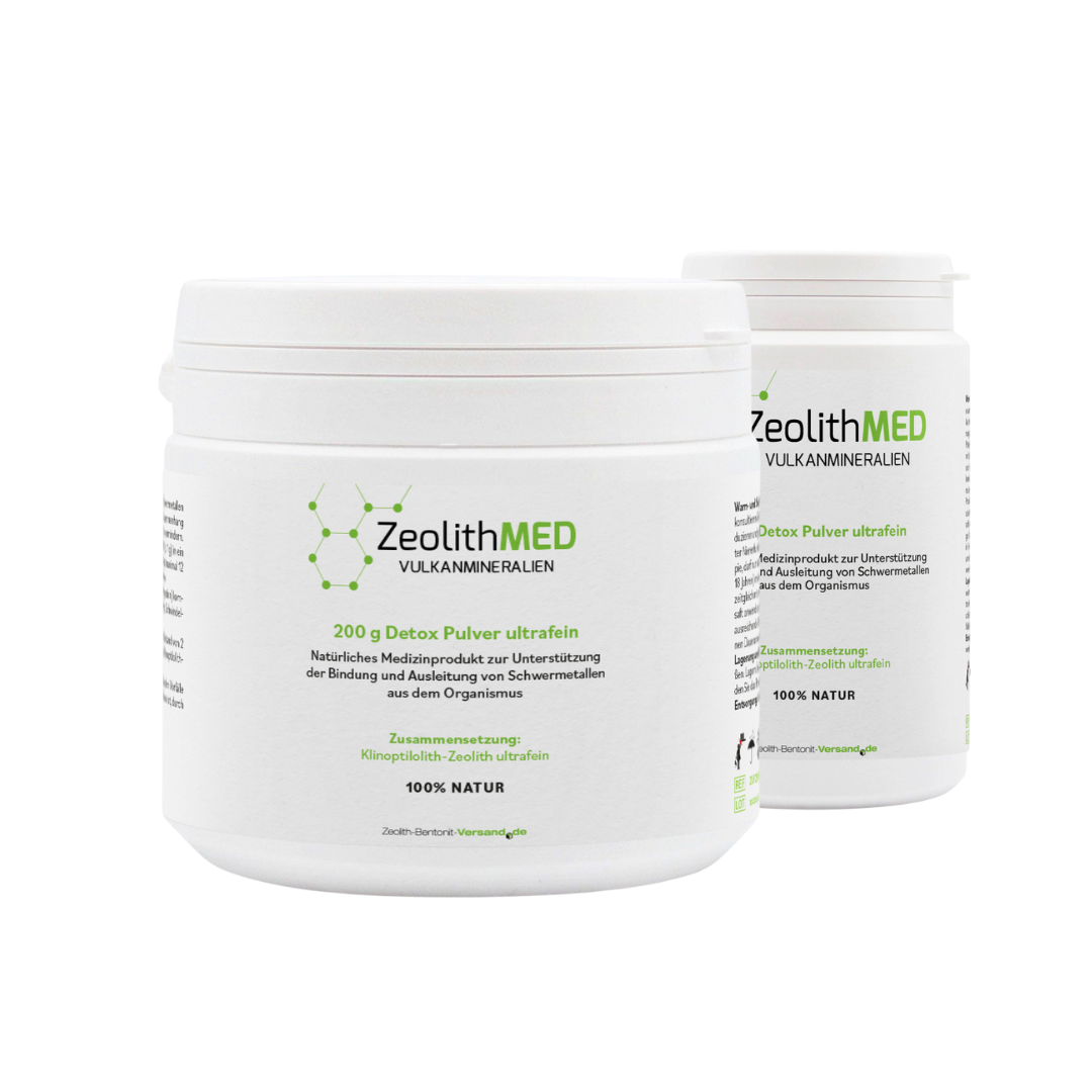 1x 200g & 1x 120g Zeolite Ultrafine