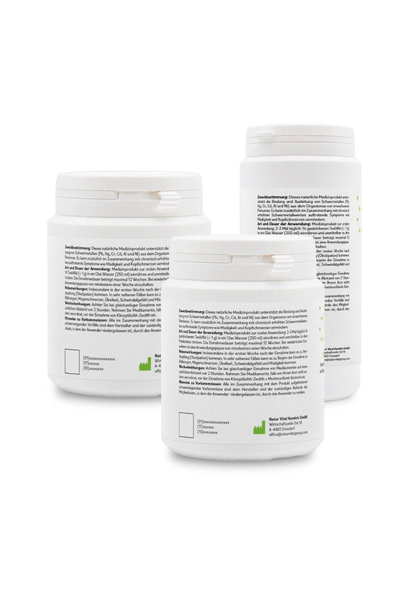 Set di prova polvere-detossinante ultrafine 320g, dispositivo medico con certificato CE