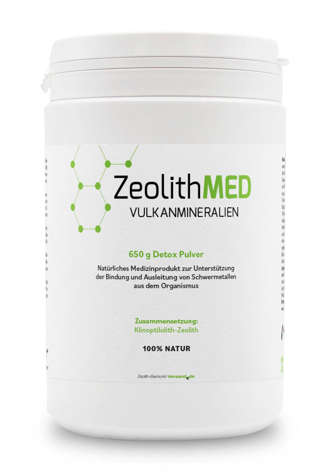 ZeolithMED detox powder 650g, medical device with CE certificate