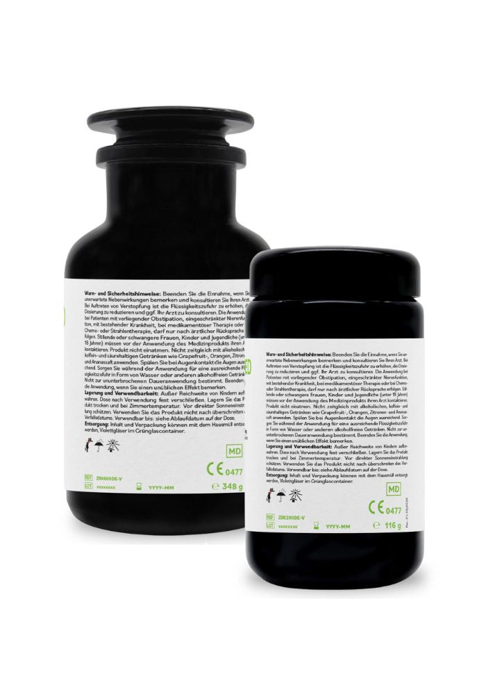 ZeoBentMED 200 + 600 capsule detox in Pacchetto economico, dispositivo medico con certificato CE