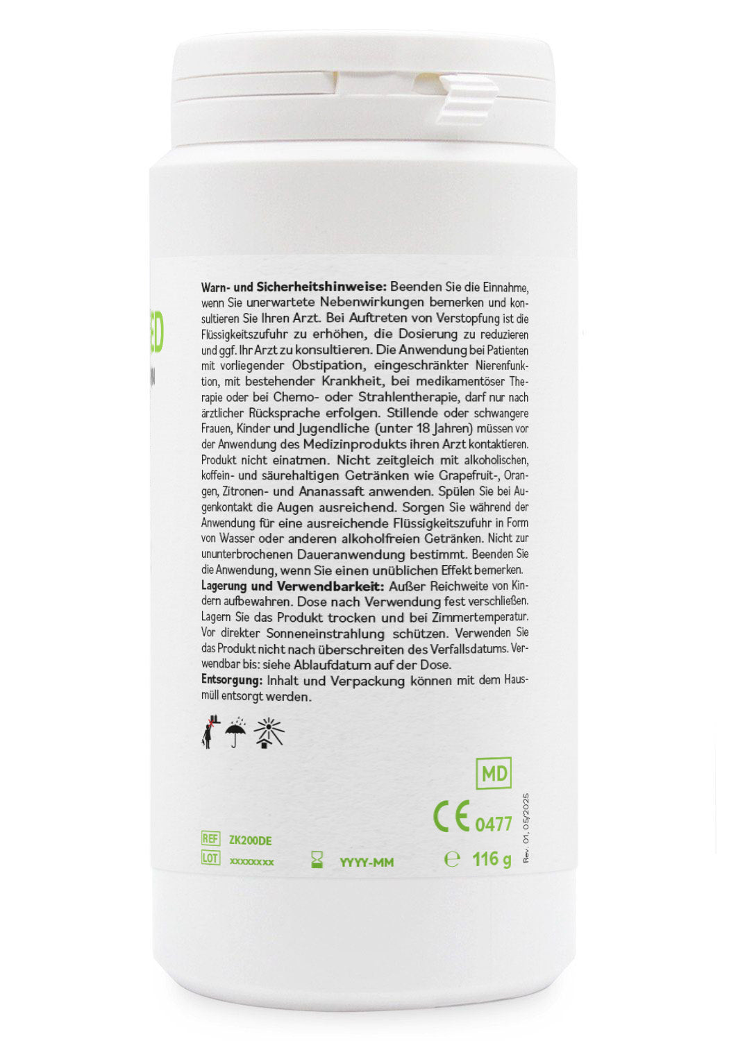 ZeolithMED 200 capsule detox, dispositivo medico con certificato CE