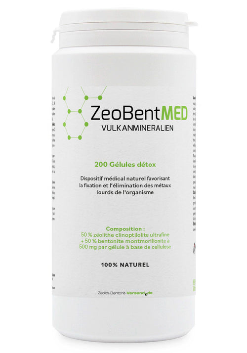ZeoBentMED Gelules Detox 200