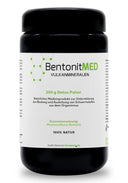 BentonitMED polvere detox 200 g in Vetro violetto Miron, dispositivo medico con certificato CE