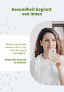 BentonitMED polvere detox 400g, dispositivo medico con certificato CE