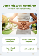 BentonitMED 600 capsule detox, dispositivo medico con certificato CE
