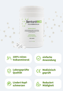 BentonitMED 600 capsule detox, dispositivo medico con certificato CE