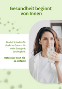 ZeolithMED polvere detox 400g, dispositivo medico con certificato CE