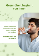 ZeolithMED polvere detox ultrafine 60g, dispositivo medico con certificato CE