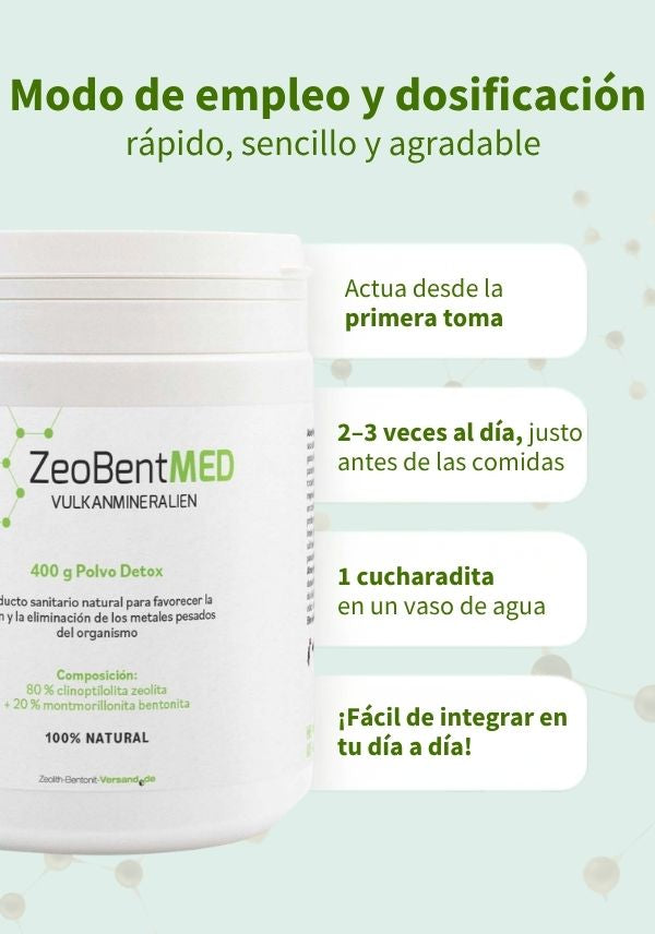 ZeoBentMED detox powder 400g, medical device with CE certificate