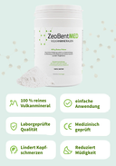 ZeoBentMED polvere detox 650g, dispositivo medico con certificato CE