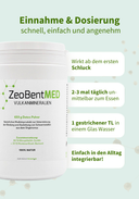 ZeoBentMED polvere detox 650g, dispositivo medico con certificato CE