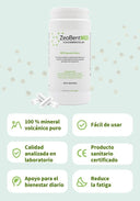 ZeoBentMED 200 cápsulas de desintoxicación, producto sanitario con certificado CE