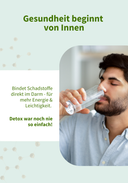 ZeoBentMED polvere detox ultrafine 200 g, dispositivo medico con certificato CE